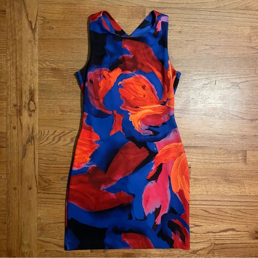Amanda Uprichard Sophia Scuba Sheath Dress size M - Picture 2 of 12